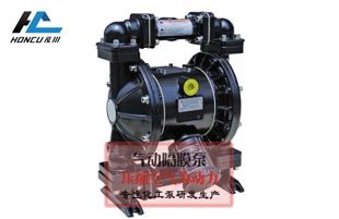 鋁合金氣動隔膜泵是否需要用潤滑油